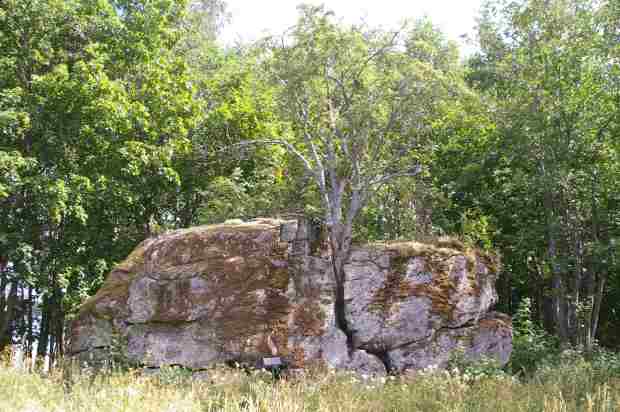 Ancient sacrifice stone